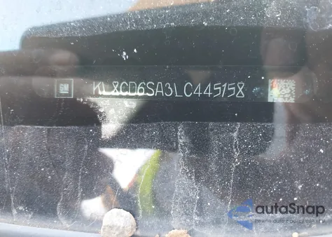 2020 Chevrolet Spark Fwd 1Lt Automatic z USA, uszkodzony, nr VIN KL8CD6SA3LC445158